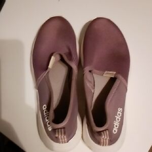 Adidas Women's Lavender Slip-On Sneakers